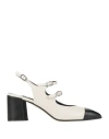 Carel Paris Papaya Nappa Leather T-strap Mary Jane Shoes In Multi