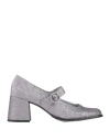 Carel Paris Woman Pumps Purple Size 5 Textile Fibers In Purple