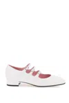 Carel Women's Patent Leather Ariana Mary Jane In White