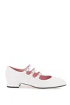 Carel Ariana Mary Janes In White Patent (white)
