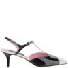 CAREL PATENT LEATHER ISADORA SANDALS