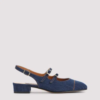 Carel Peche 25 Fabrics Mary Jane In Blue