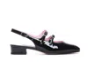 Carel Peche 40 Patent Leather Mary Jane Pumps In Black