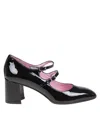 Carel Alice 65 Mary Jane Pumps In Vernis Noir
