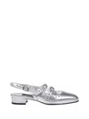 Carel Block Heel Slingback Studded Embellishments