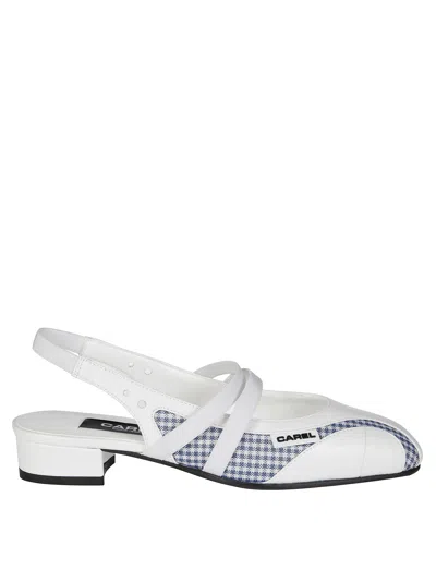 Carel Slingback 01 In White
