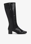 Carel Starter 45 Leather Knee-high Boots In Multi