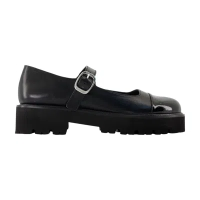 Carel Team Mary Jane Flat In Black