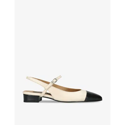CAREL WOMENS BEIGE COMB OCEANO SUEDE BALLET FLATS EUR 40 / 7 UK