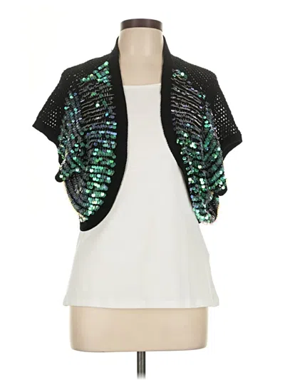 Pre-owned Caren Sport Cardigan Sweater In Green