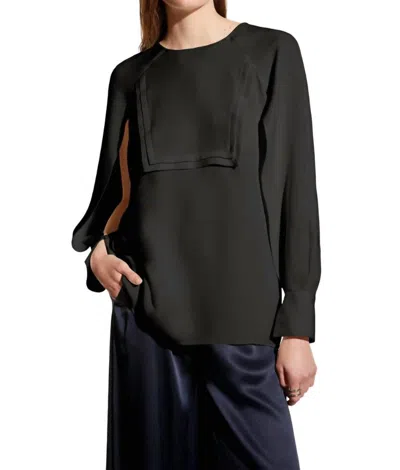 Careste Abby Silk Shirt In Black