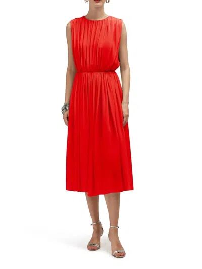 Careste Cala Dress In Goji Berry In Multi