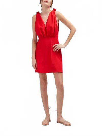 Careste Carla Mini Dress In Goji Berry In Multi