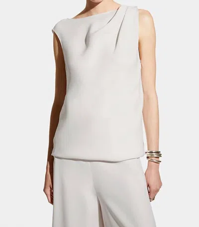 Careste Eva Sleeveless Top In White Sand