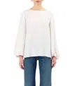 CARESTE LOGAN VOLUMINIOUS SLEEVE TOP