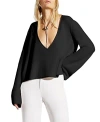 Careste Women's Samantha Cashmere V-neck Sweater In Black