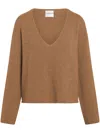 Careste Women's Samantha Cashmere V-neck Sweater In Brown