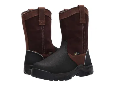 Carhartt 11 Wellington Waterproof Metguard Comp Toe Industrial Boot Men's Work Boots Brown Oil Tan/black Coat
