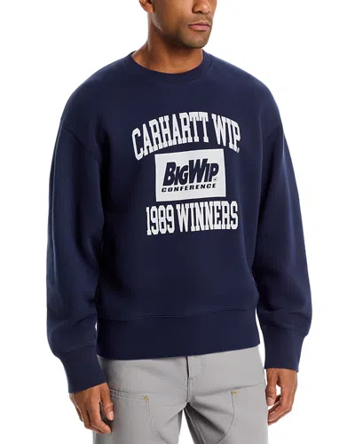 Carhartt 1989 Winners Cotton Logo Sweatshirt In Animal Print