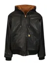 Carhartt Og Active 50years Anniversary Organic Cotton Jacket In Black