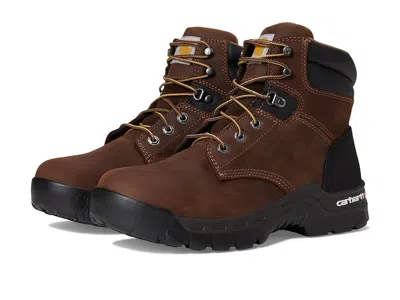 Carhartt 6 Rugged Flex Soft Toe Work Boots In Brown
