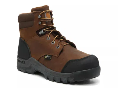 Carhartt 6inch Internal Met Guard Work Boot In Brown