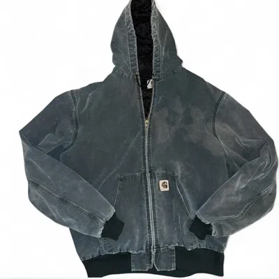 Pre-owned Carhartt 90's  Workwear Jacket In Green