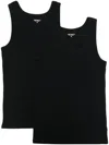 Carhartt A-shirt Tank Top (set Of Two) In Black