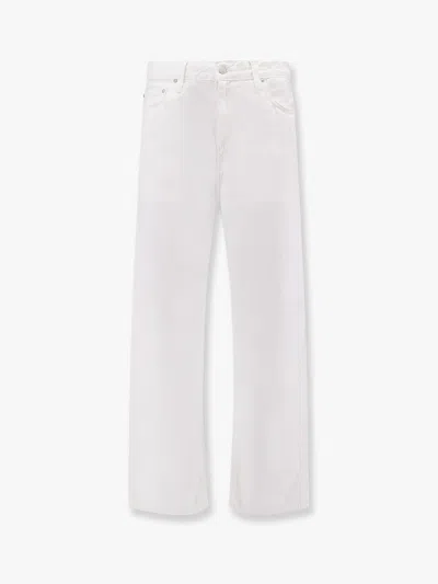 Carhartt Aaron Denim Trouser In White
