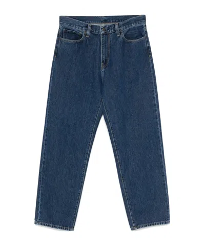Carhartt Pants "brandon" In Blue