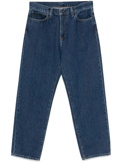 Carhartt Wip Aaron Tapered-leg Jeans In Blue