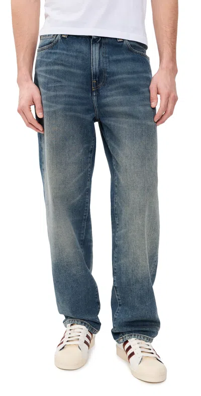 Carhartt Aaron Jeans Blue (worn Used Wash)