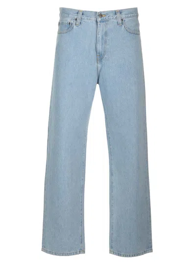 Carhartt Aaron Pant Baggy Jeans In Blue