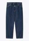 Carhartt Aaron Straight-leg Jeans In Blue