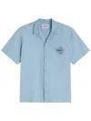 Carhartt Abraze Button-down Shirt In 蓝色