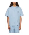 Carhartt Abraze Button-down Shirt In Blue