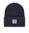 Carhartt Acrylic Watch Dark Navy Heather Beanie In Blue