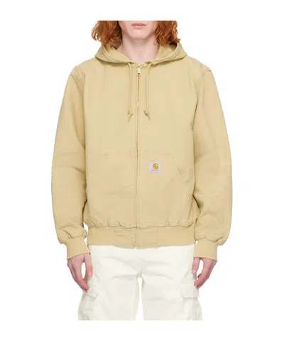 Carhartt Beige Active Jacket In 1yh Bourbon