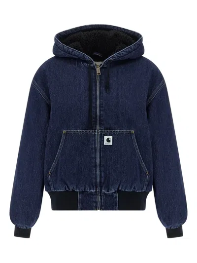 CARHARTT ACTIVE HOODED DENIM JACKET