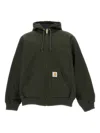 Carhartt Active Hooded Jacket In Green