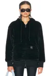 Carhartt Ip Womens Black Active Hooded Relaxed-fit Faux-fur Jacket In Black