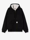 Carhartt Active Sweat Cotton Blend Jacket In Black
