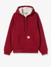 Carhartt Active Sweat Cotton Blend Jacket In Red