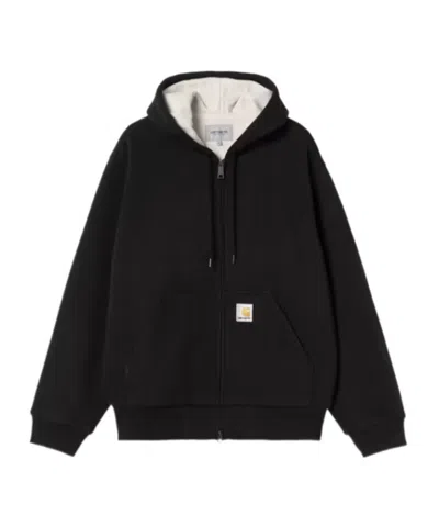 Carhartt Active Sweat Jacket In Black