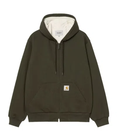Carhartt Active Sweat Jacket In Green