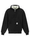 Carhartt Active Sweat Cotton Blend Jacket In Black