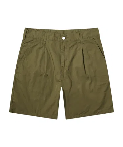 Carhartt Albert Straight-leg Shorts In Green