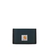 Carhartt Alec Deep Lagon Wallet In Green