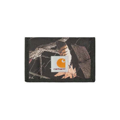 Carhartt Alec Wallet Black Camo Feather Tree