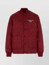 Carhartt Alumni Liner Quilted Ribbed Cuffs Front Pockets In Red